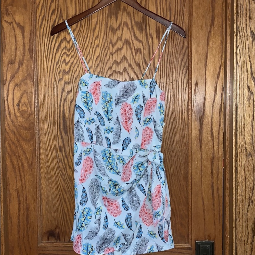 NWT Spaghetti Strap Romper Skort